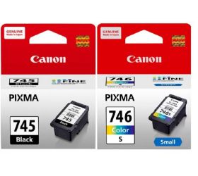 Canon 745/746small 745 & 746 Small [Set of 2] Tri-Color Ink Cartridge image